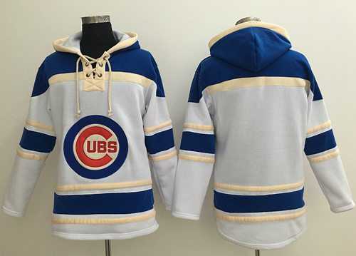 Chicago Cubs Blank White Sawyer Hooded Sweatshirt Baseball Hoodie,We sell and wholesale Chicago Cubs Blank White Sawyer Hooded Sweatshirt Baseball Hoodie on line form chian!